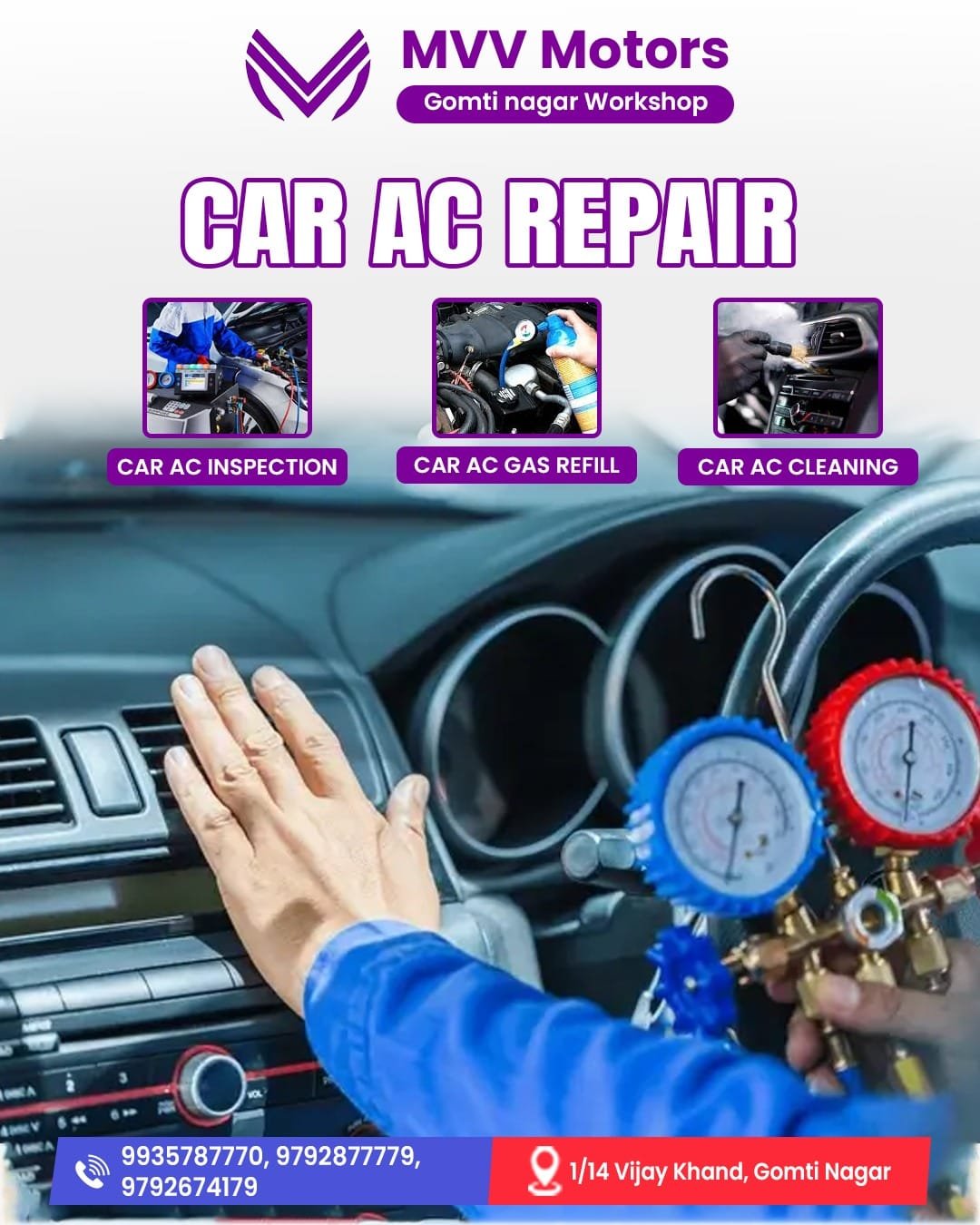 Car AC repair service